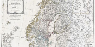 Oude Zweden kaart bekijken